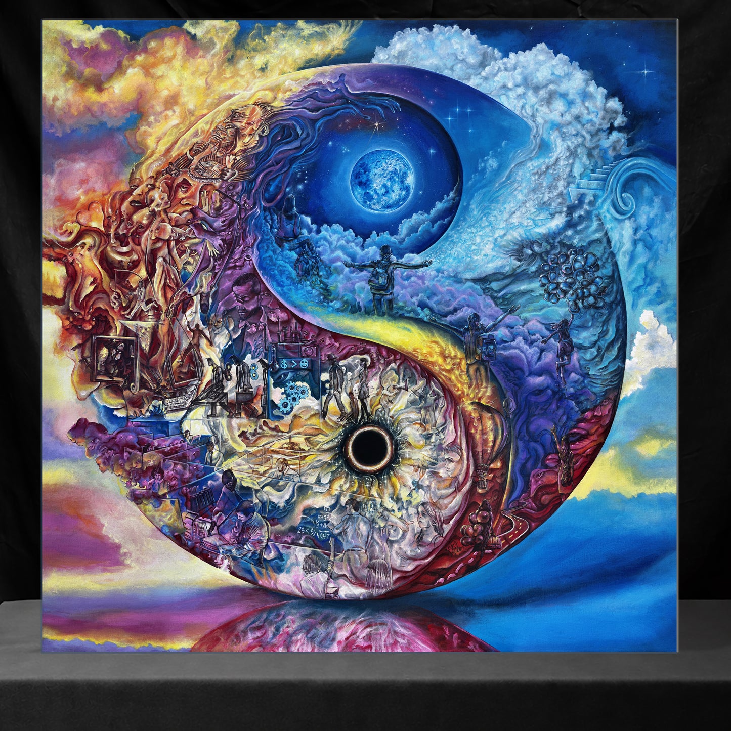 Celestial Dichotomy - Original Painting