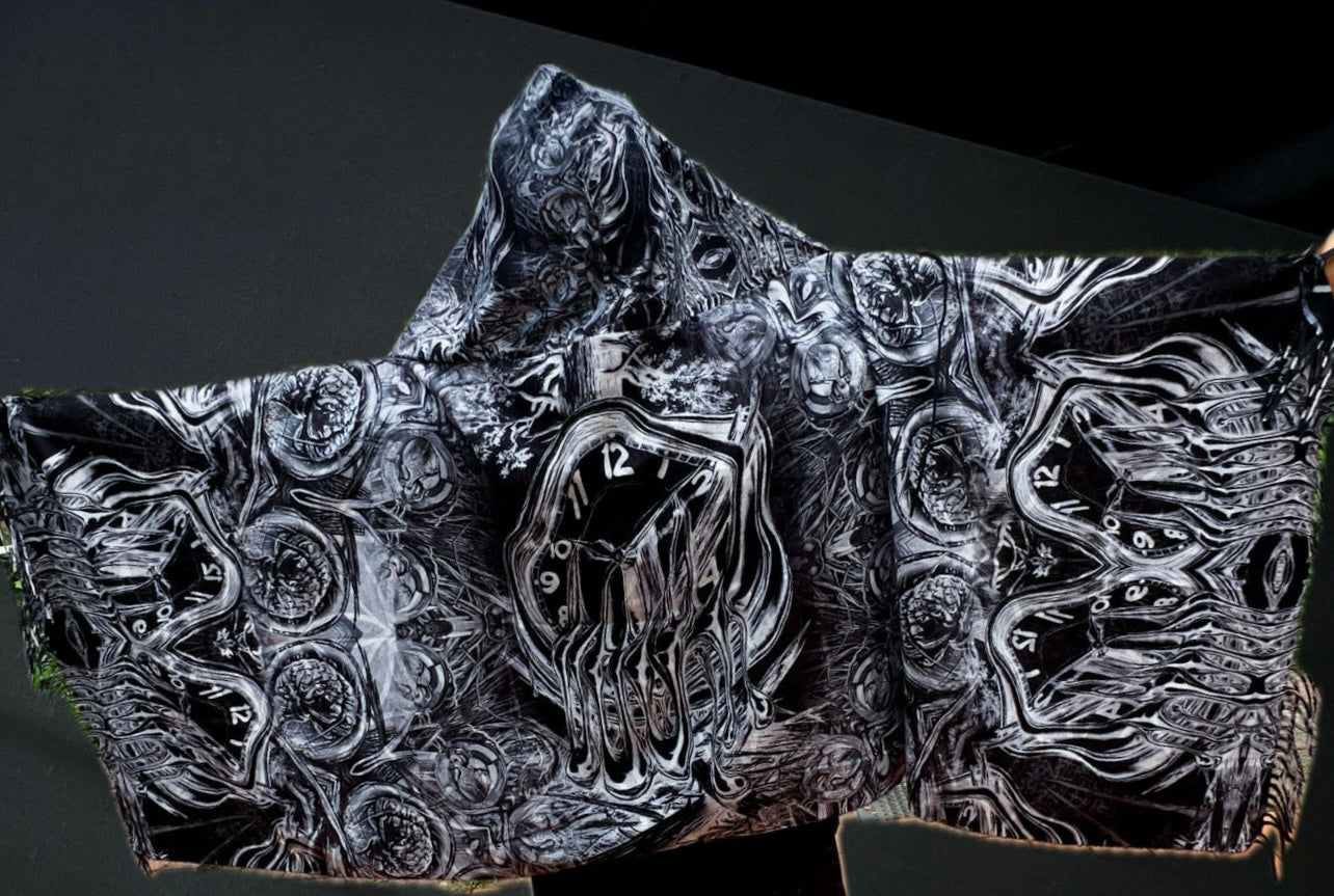 Rebuilding Time - Hooded Pashmina