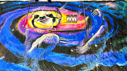 Space Sloth- Outdoor Blanket