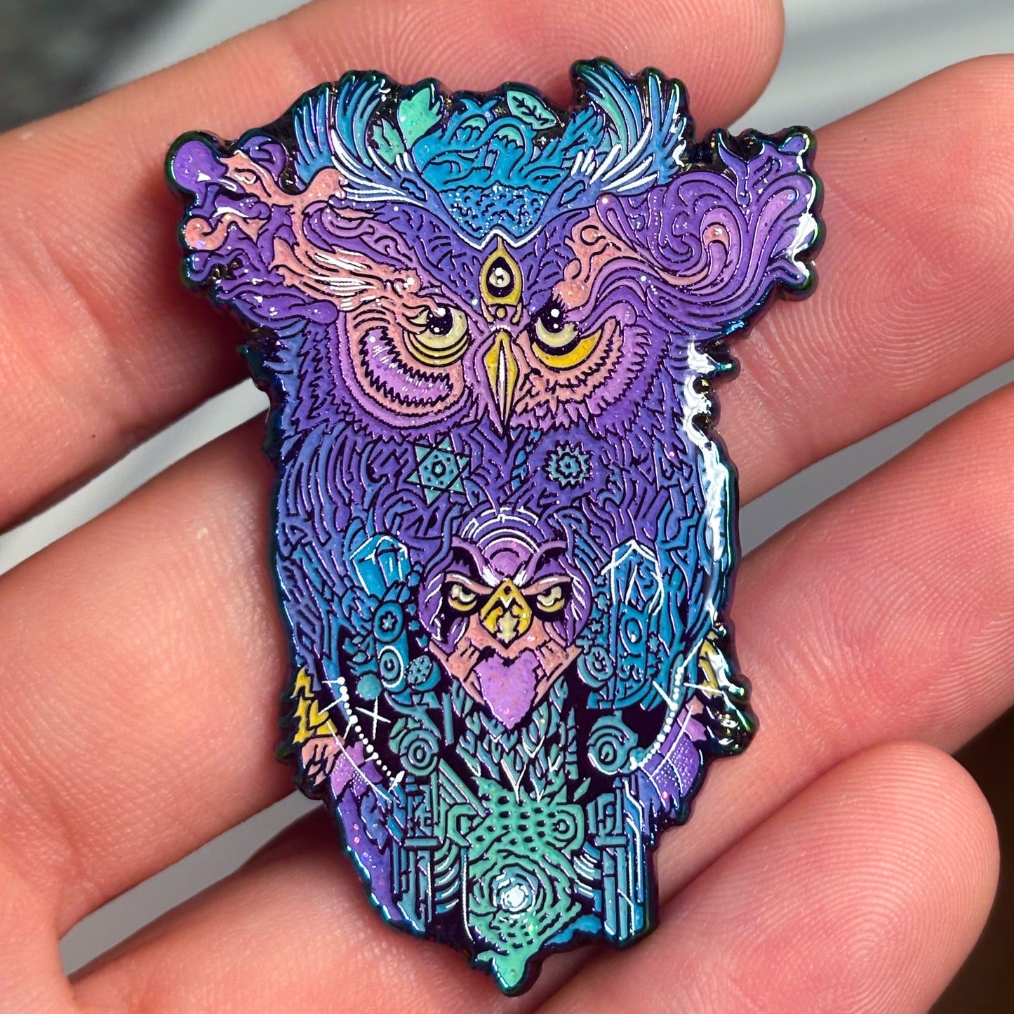 Owl Forest - 2” pins
