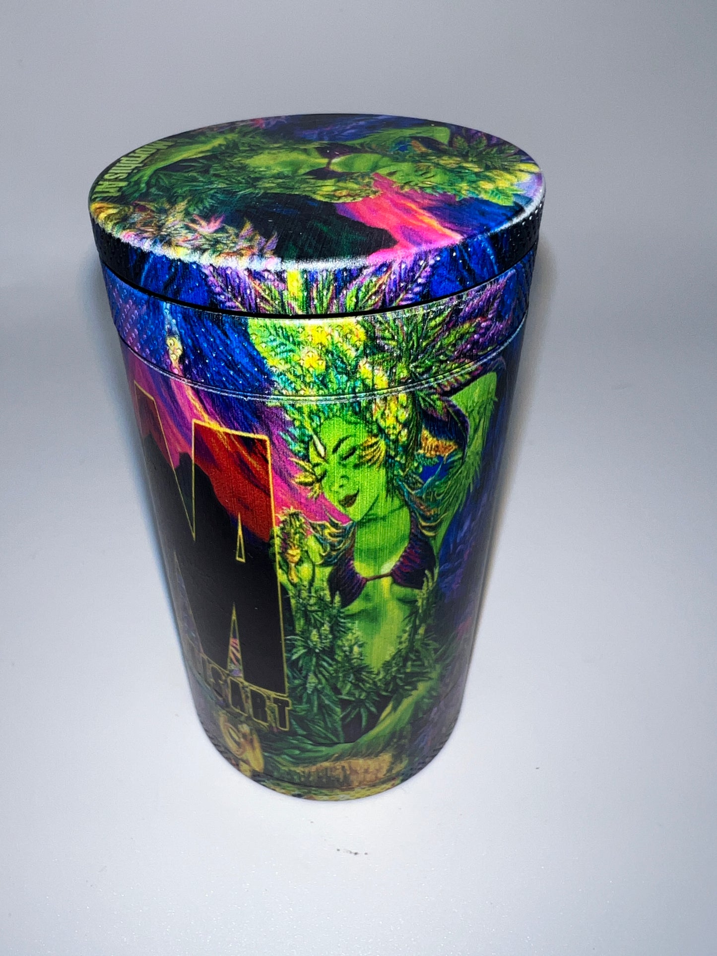 Morphis Art 5-Piece Metal Grinder + Stash Chamber