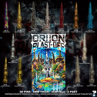 Orion Blast Off - Pins