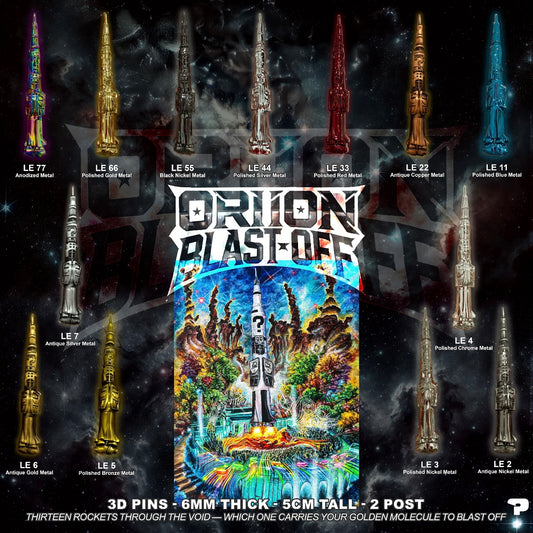 Orion Blast Off - Pins
