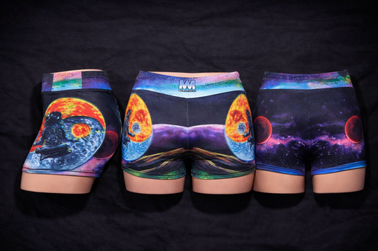 Solar Lunar Balance - Booty Shorts