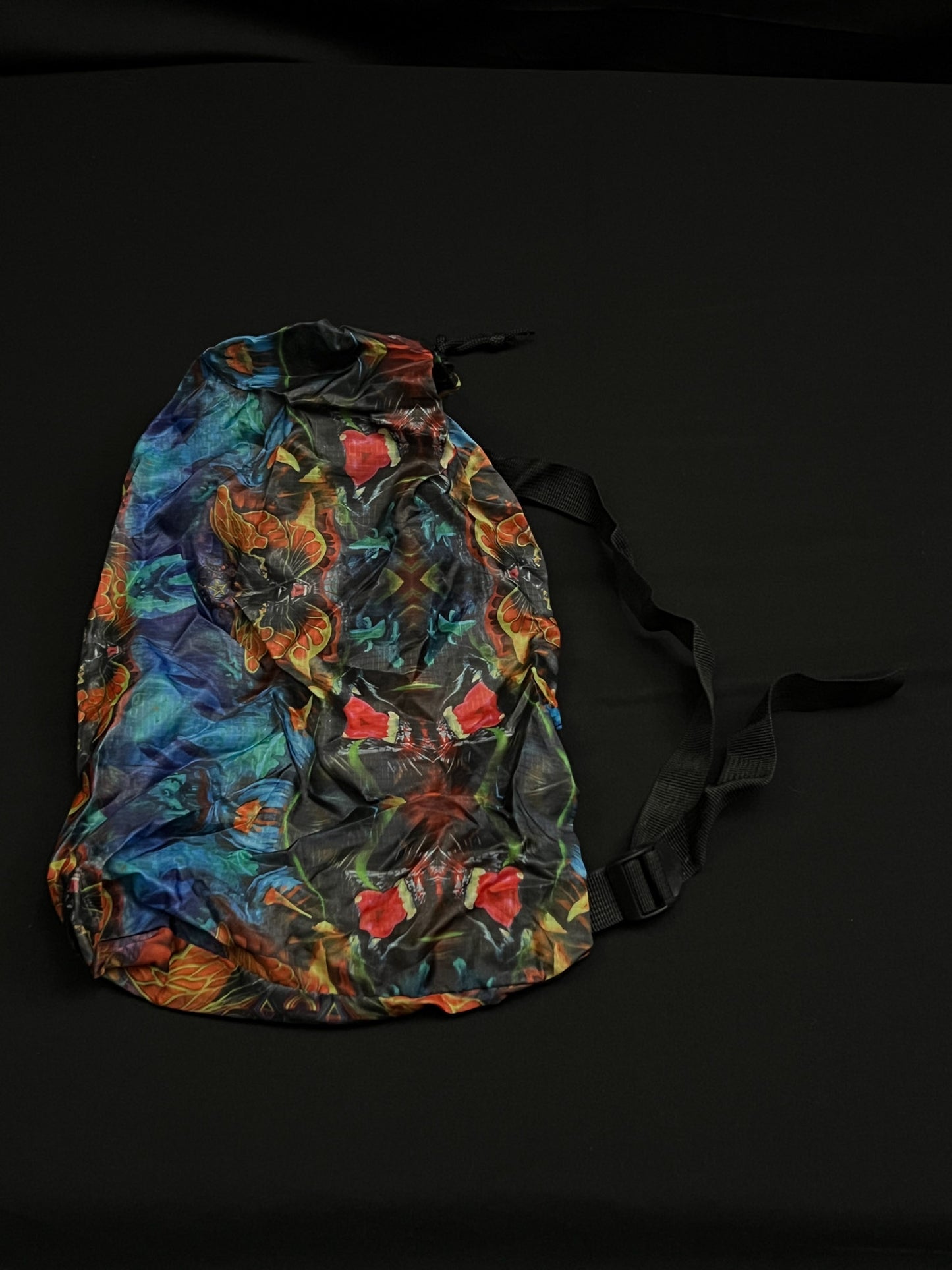 Over-the-shoulder Drawstring Sling Bag