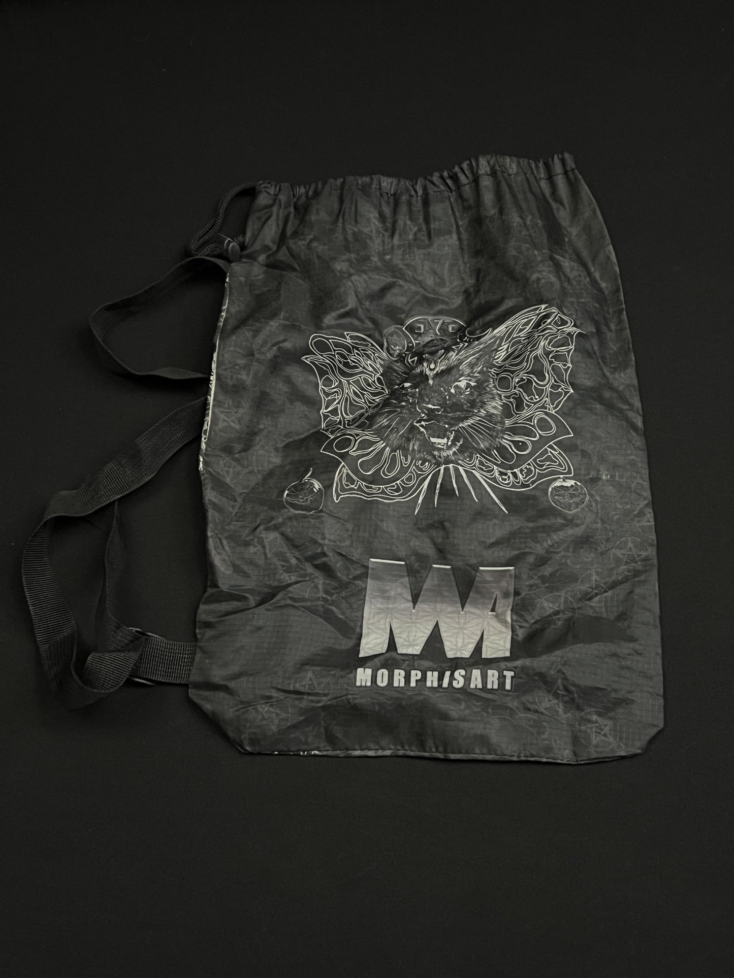 Over-the-shoulder Drawstring Sling Bag