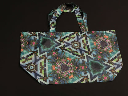 Poly 1 0f 1 Large Art Tote Bag