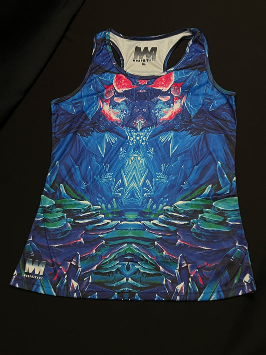 Crystal Caverns Goddess - Long Tank Top