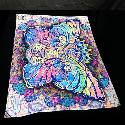 Space Catterfly OG/Pastel  - Blanket
