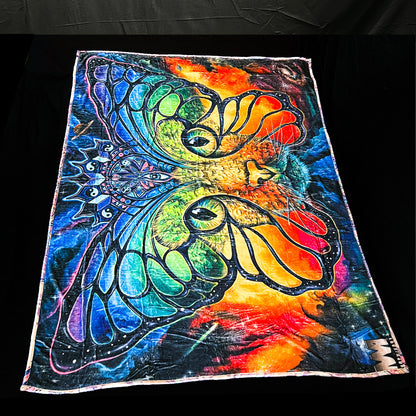 Space Catterfly OG/Pastel  - Blanket