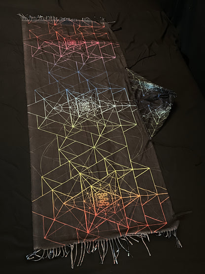 Wisdom of the Trees - Hooded Pashmina