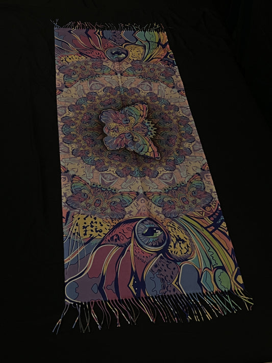 Space Catterfly Pastel - Pashmina