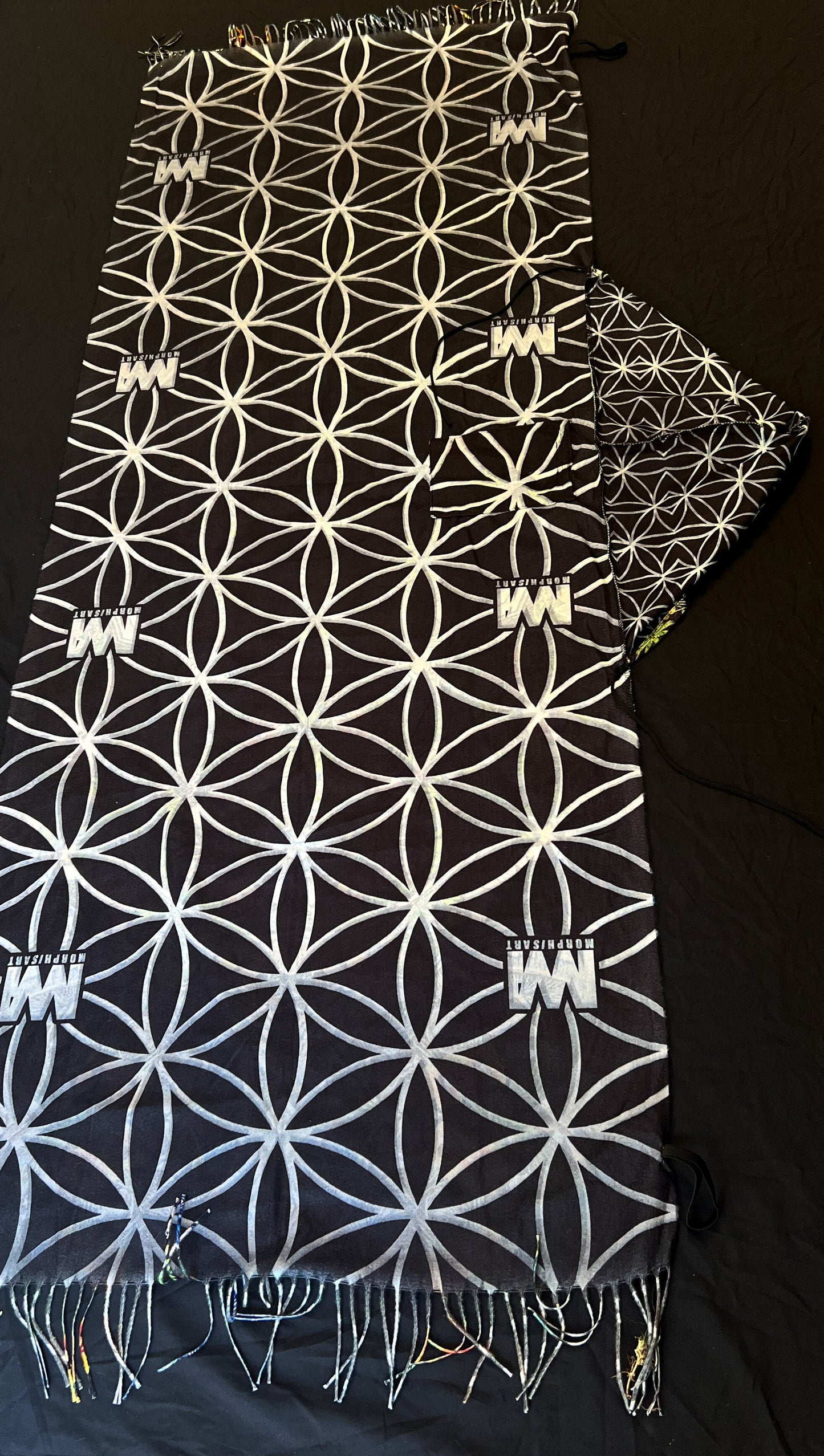 Mushronaut - Hooded Pashmina