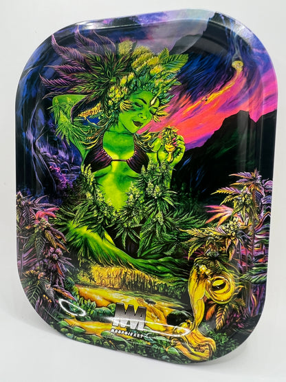 Morphis Art Rolling Tray – Portable Festival Size (5.5” x 7”)