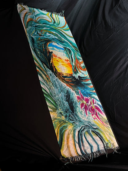 Mother Ocean Bloom - Pashmina