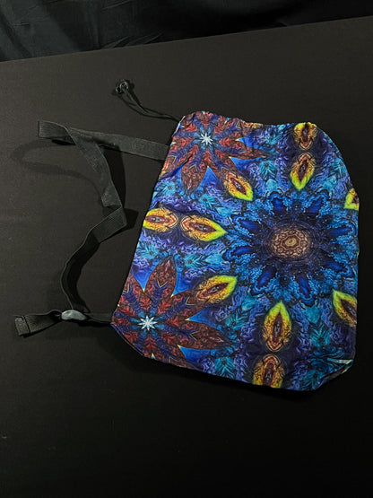 Over-the-shoulder Drawstring Sling Bag