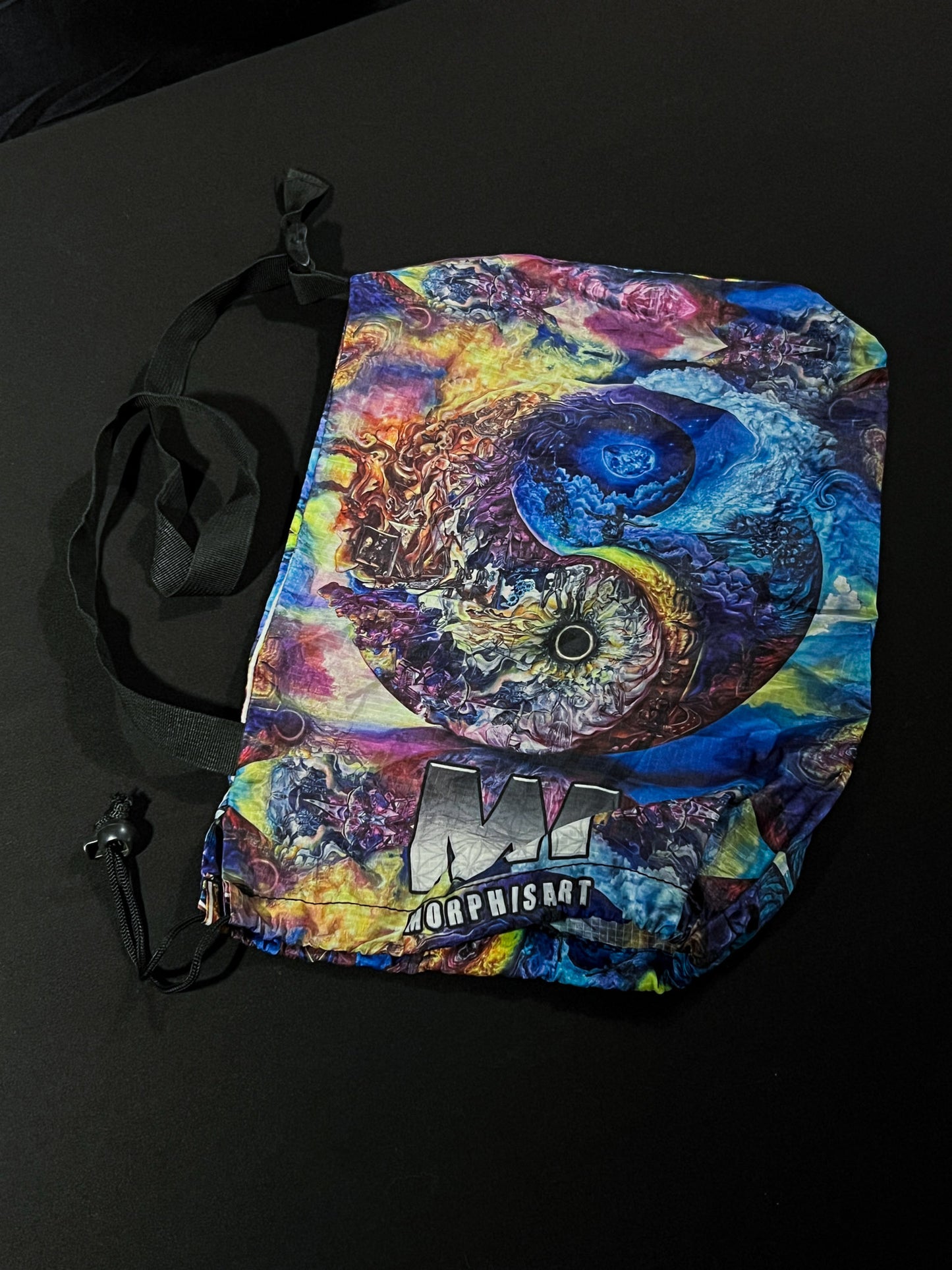 Over-the-shoulder Drawstring Sling Bag