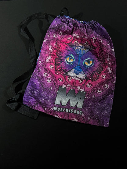 Over-the-shoulder Drawstring Sling Bag