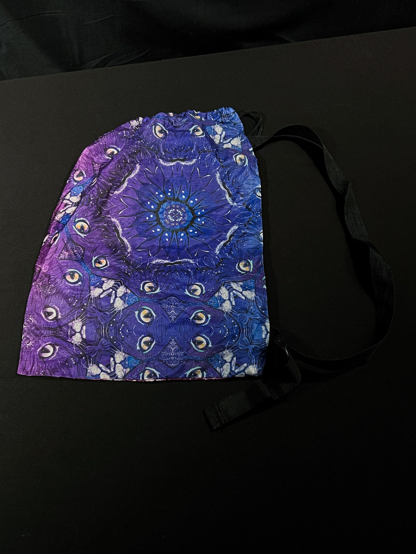 Over-the-shoulder Drawstring Sling Bag