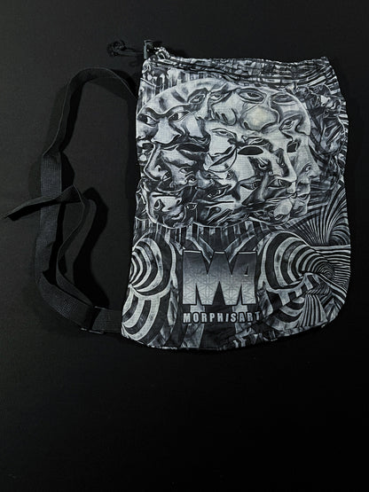 Over-the-shoulder Drawstring Sling Bag