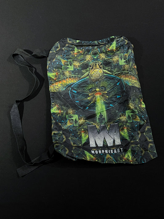 Over-the-shoulder Drawstring Sling Bag