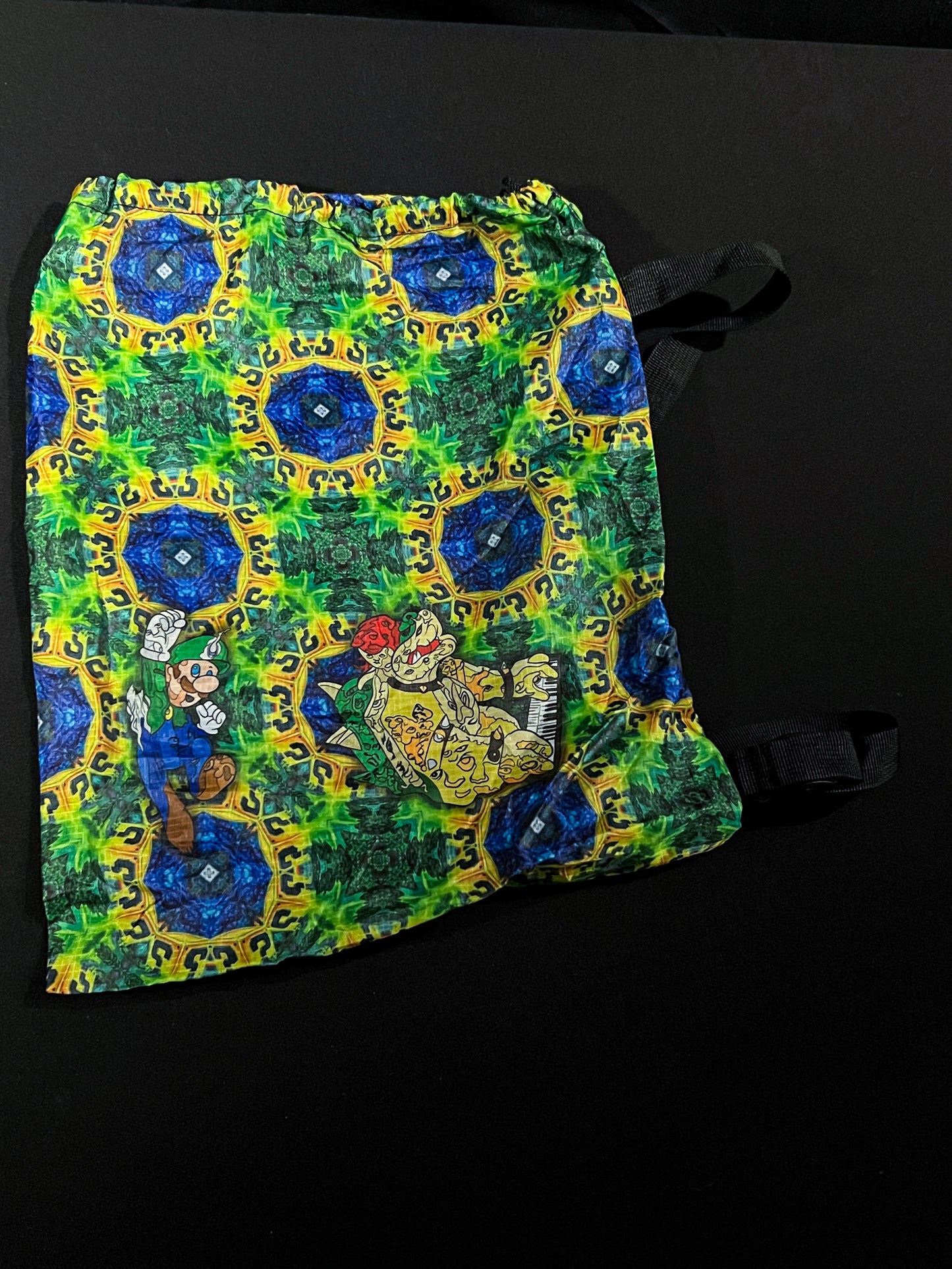 Over-the-shoulder Drawstring Sling Bag