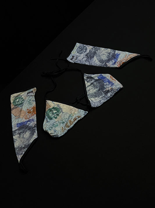 Bikini Tops with Arm Coverings