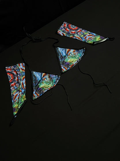 Bikini Tops with Arm Coverings