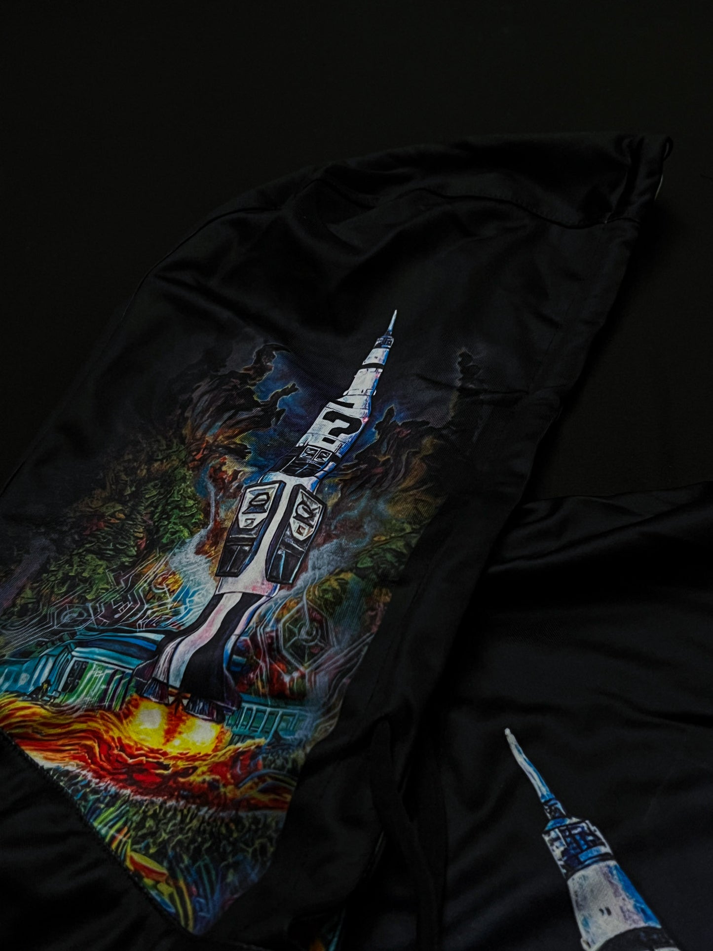 Orion Blast Off - Button-Up Hooded Jersey