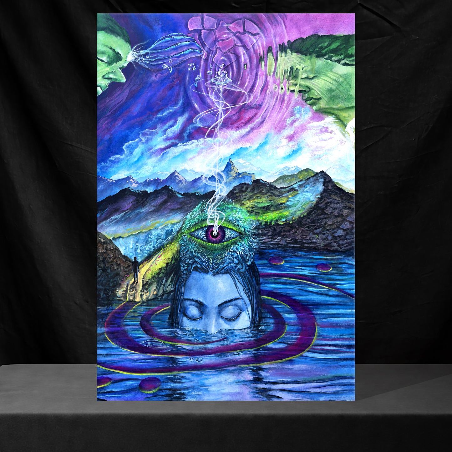 Sumérgete - Pintura original