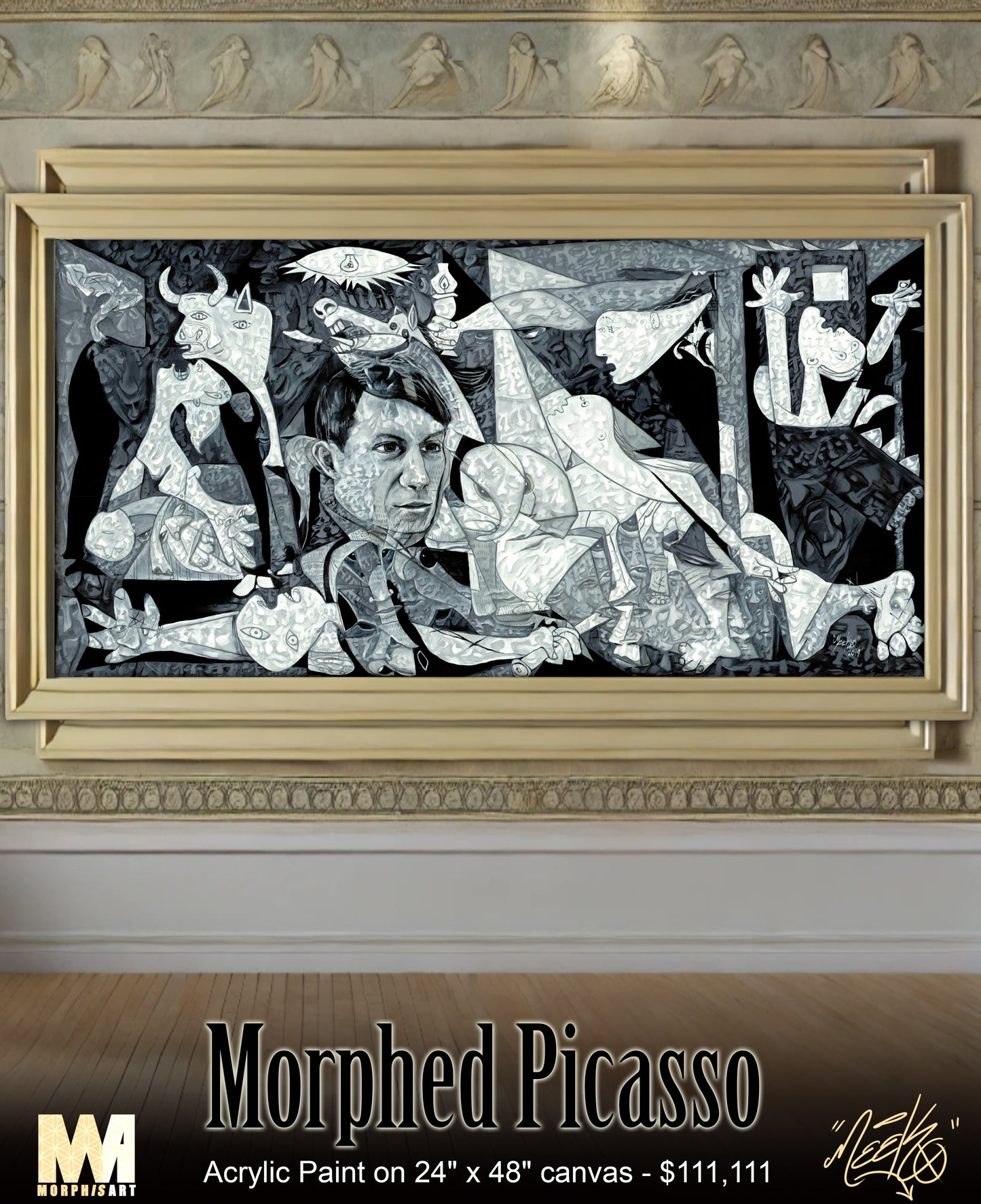 Morphed Picasso - Original Painting