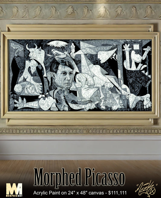 Morphed Picasso - Original Painting