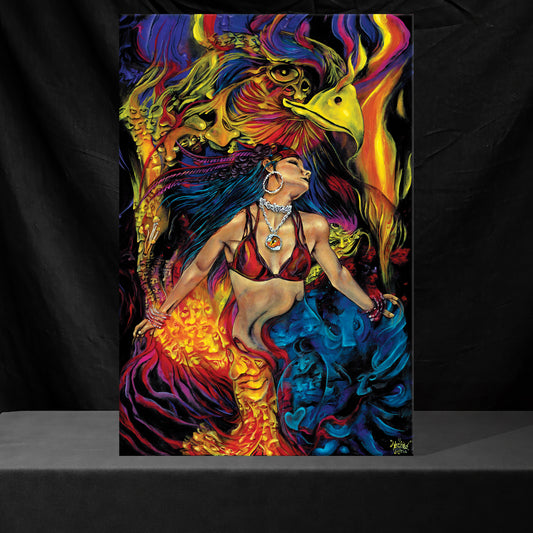 Phoenix Süße - Original-Gemälde