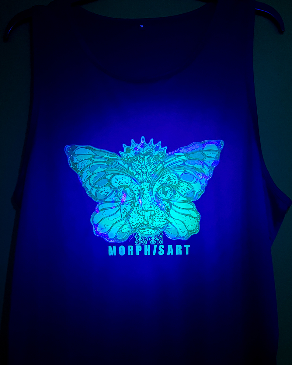 Space Catterfly - UV Tank Top