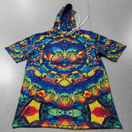 Space Catterfly - Hooded Shirt - 2XL