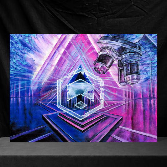 Tributo a Supertask - Pintura original