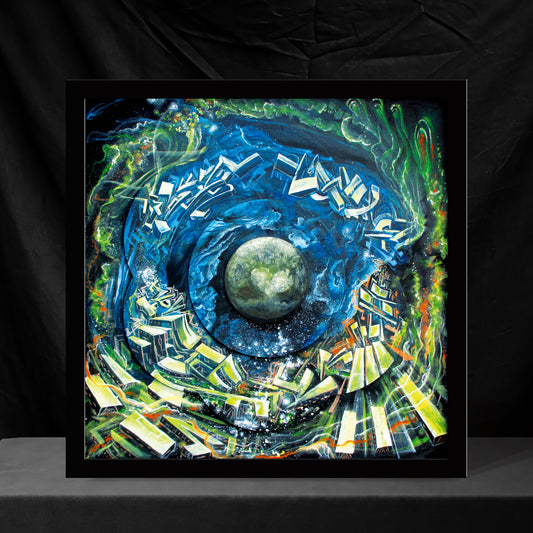 El corazón del sistema solar - Pintura original