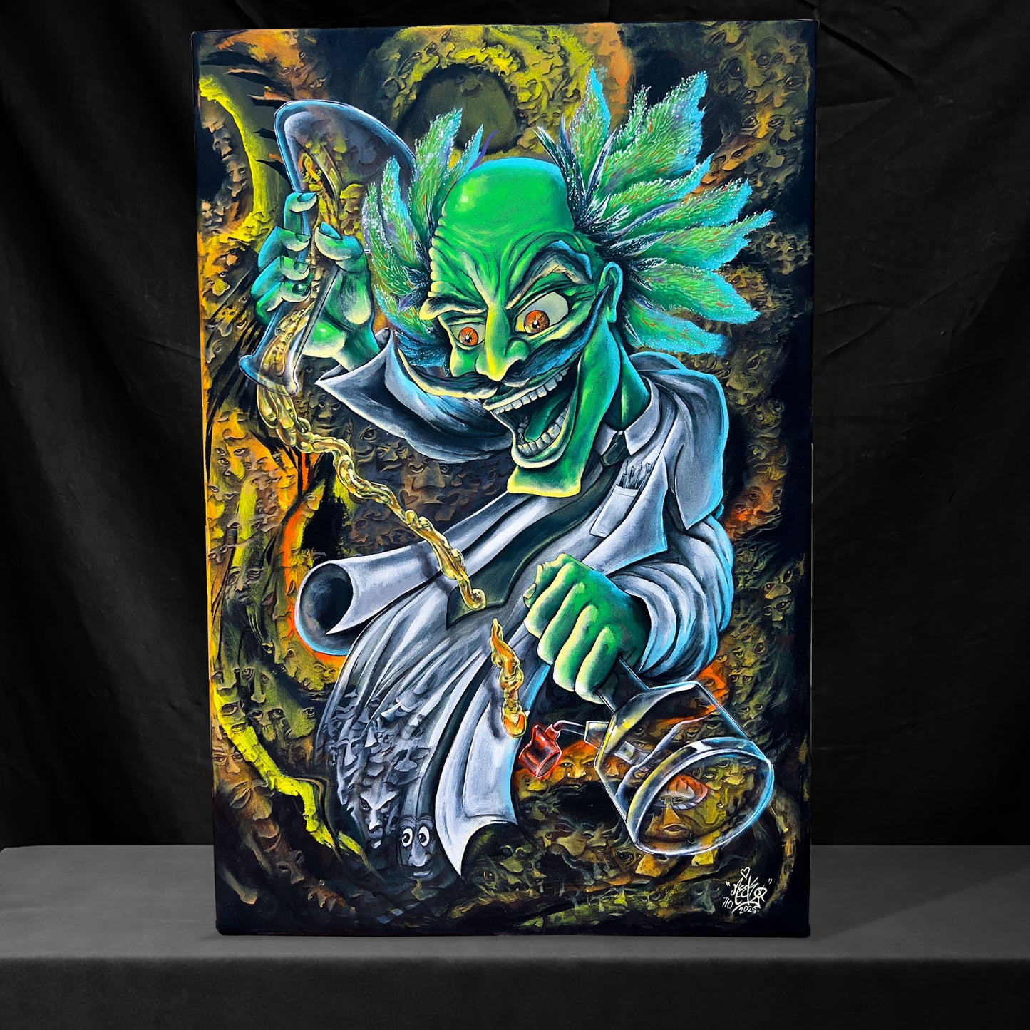 The Mad Dabbingtist - Original Painting
