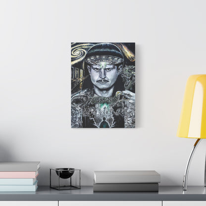 Alien Boy 12″ x 16″ (Vertical) / 1.25" wall view