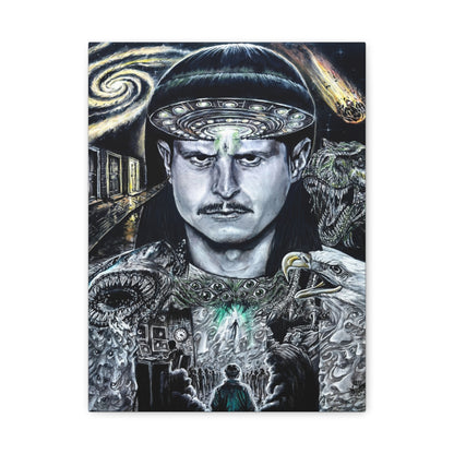 Alien Boy canvas front view
