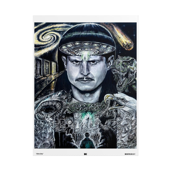 Alien Boy poster front view