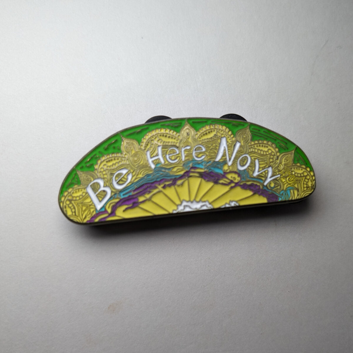 Ram Dass Tribute(Be Here Now) - Pin - Yellow