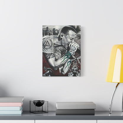 Breaking The Frame 12″ x 16″ (Vertical) / 1.25" wall view