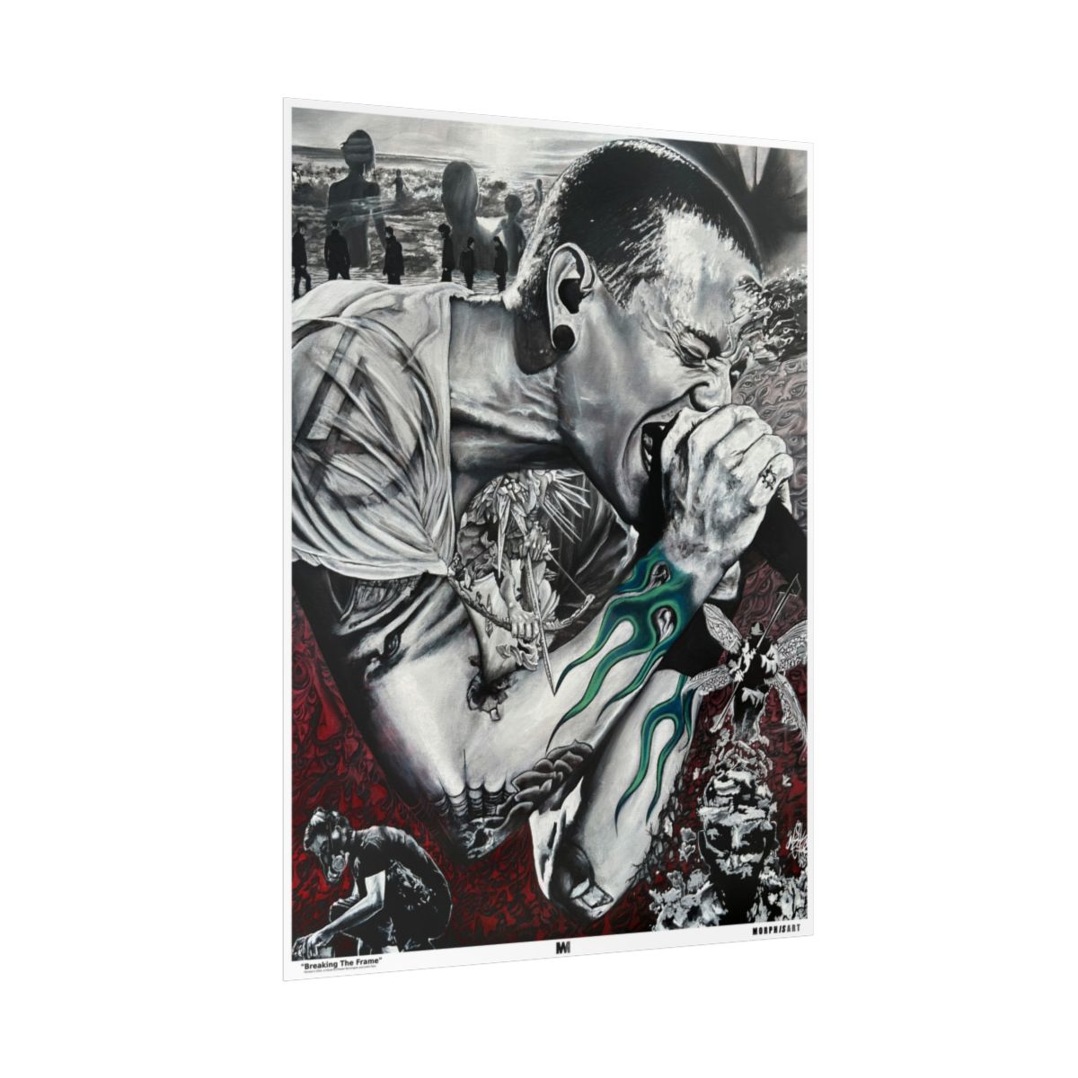 Breaking The Frame poster side view