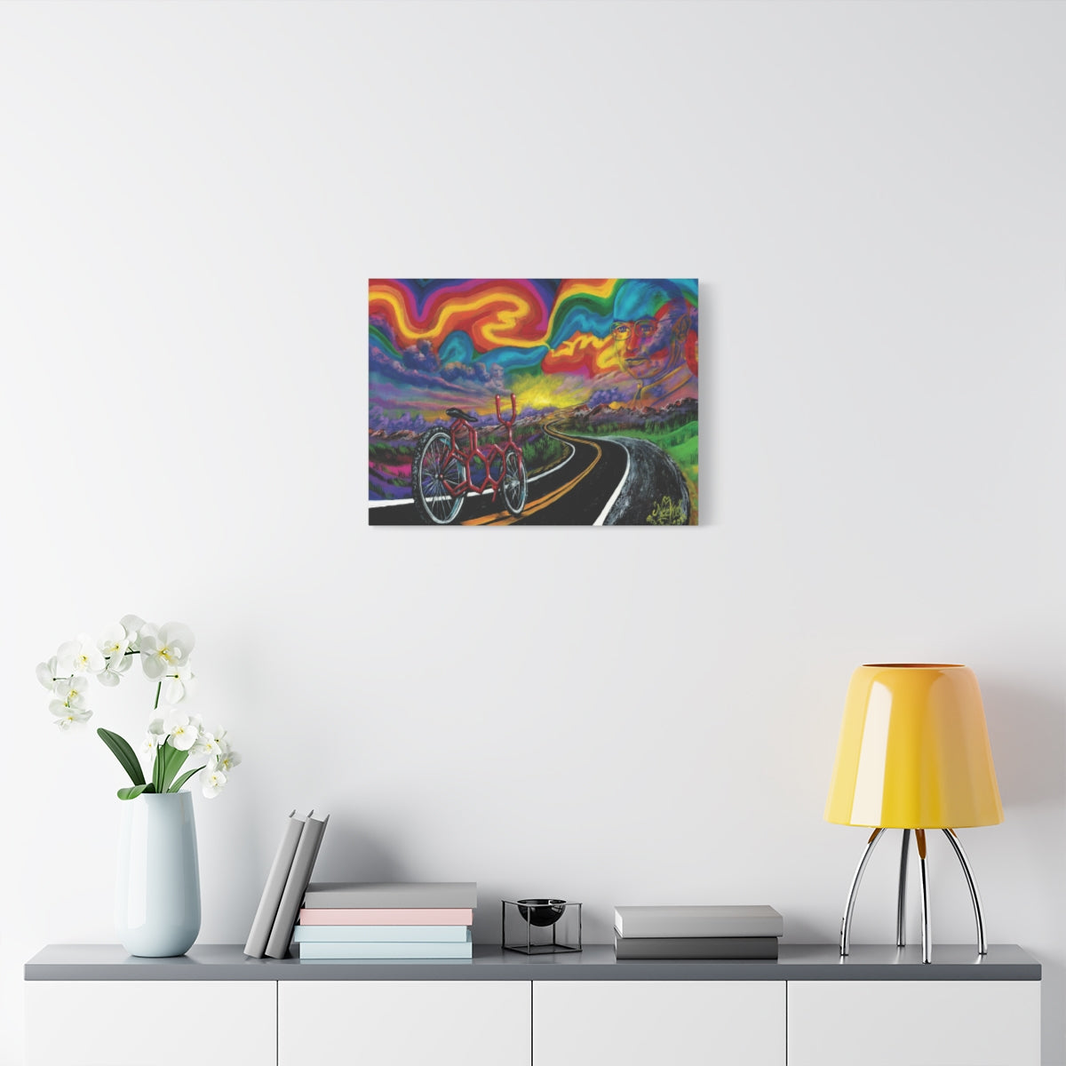 Buy The Ticket Take The Ride 24″ x 18″ (Horizontal) / 1.25" wall view