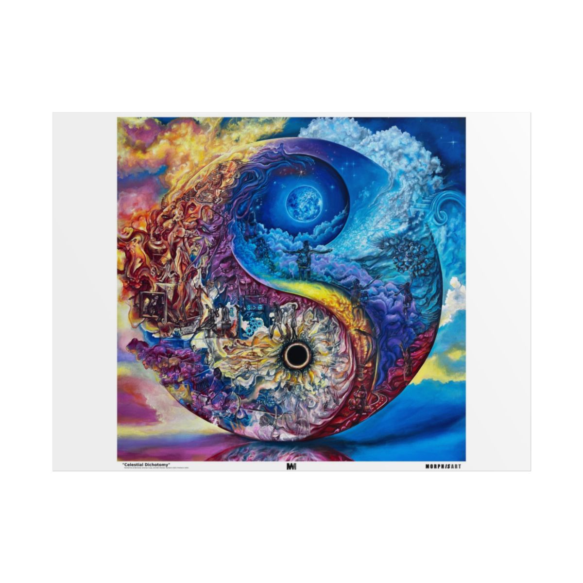 Celestial Dichotomy poster front view