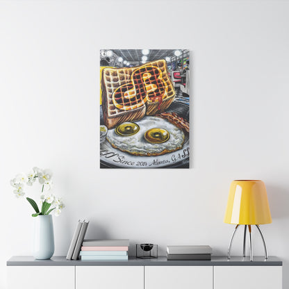 Daily Bread Tribute 24" x 32" (Vertical) / 1.25" wall view
