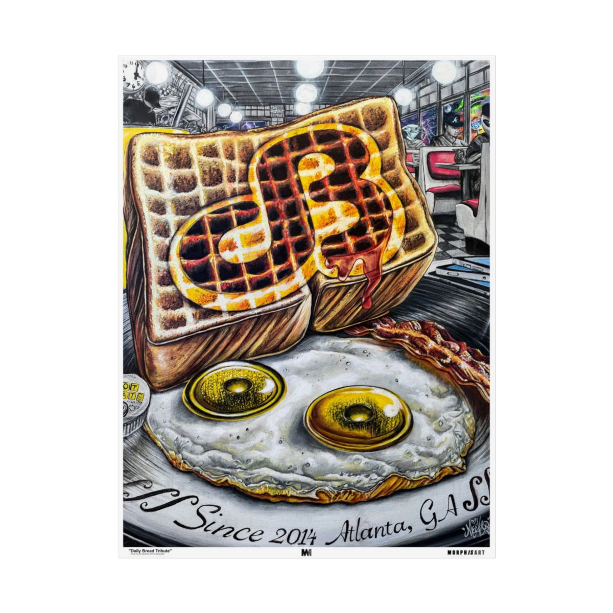 Daily Bread Tribute poster front view