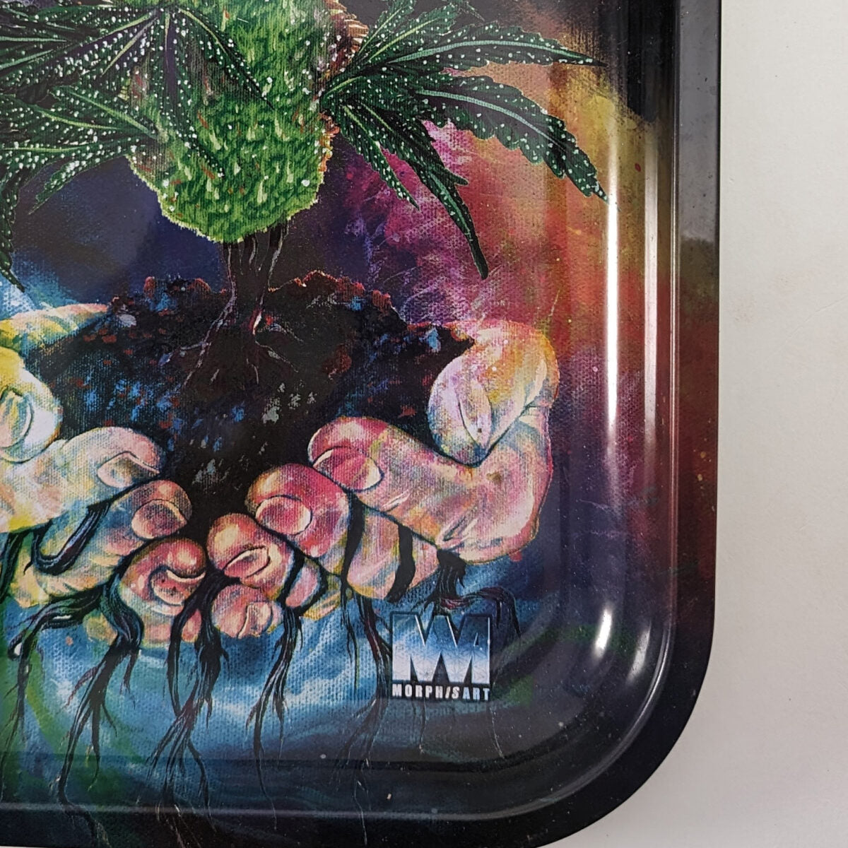 Green Fire Ganja - Rolling Tray