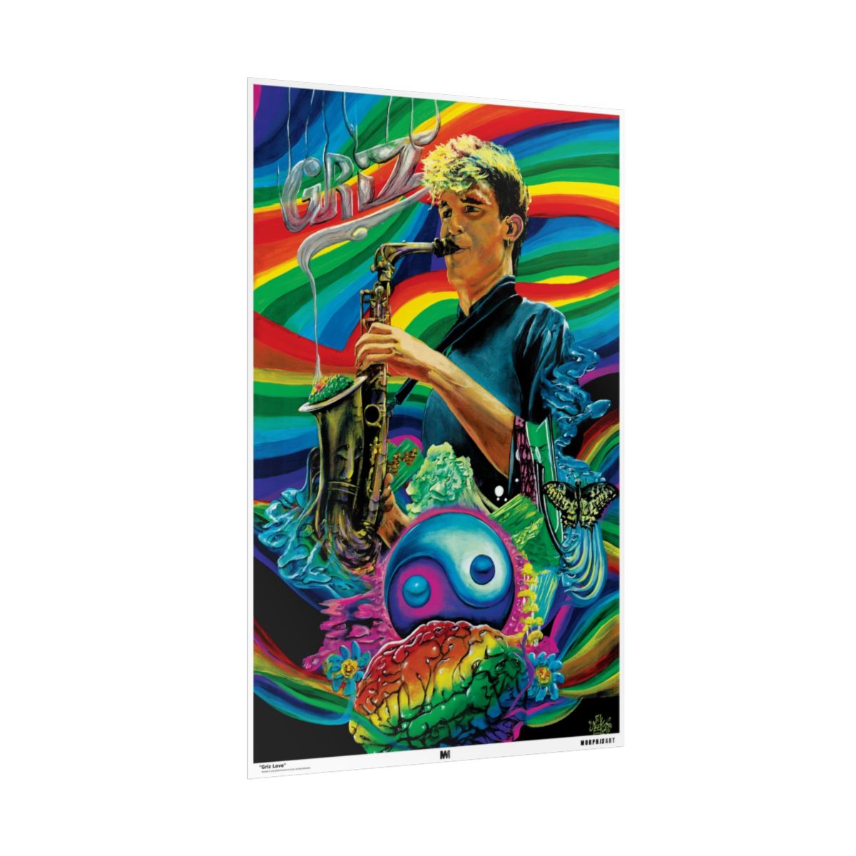 Griz Love poster side view